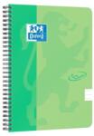 Oxford Caiet Oxford Nordic Touch verde, A5+, 70 de coli, liniat