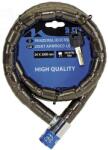 M-Wave H24.10 kulcsos görgős zár, 100 cm x 24 mm, füst színű