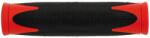 Velo két komponensű normál gumi markolat, 130 mm, fekete-piros
