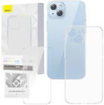 Baseus Husa transparentă și sticlă temperată Corning pentru iPhone 14 Plus (31541)