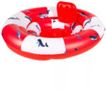 Swim Essentials baba úszógumi - Red-White whale 69 cm