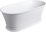 Omnires Classica M+ térben álló kád 160x79 cm ovális fehér CLASSICAWWBM (CLASSICAWWBM)