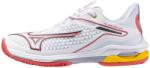 Mizuno Încălțăminte de tenis pentru femei Wave Exceed Tour 6 Clay W White/Calypso Coral/Icelandic EUR 38