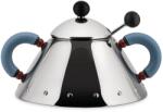 Alessi Cukortartó 9097, kanállal, ezüst / kék, Alessi (AL9097)