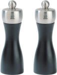 Peugeot Só- és borsőrlő készlet FIDJI 15 cm, fekete matt/rozsdamentes acél, Peugeot (PG217132)