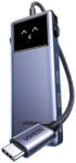 UGREEN USB-C hub CM888 Uno, 7w1, USB-C 3.2 Gen1, PD 85W, HDMI, USB 3.0 (45155) - mione