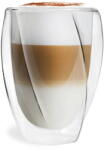Vialli Design Set 2 pahare cu perete dublu Vialli Design Latte, 300 ml