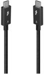 Lindy 31130 Thunderbolt kábel 1 M 80 Gbit/s Fekete (31130) (31130)
