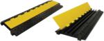 TRV Protectie cabluri cauciuc 3 canale - rezistenta la trafic intens si uzura 900x500x80mm (TRV5835)