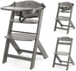 KinderKraft Enock multifunkcionális fa etetőszék, barna