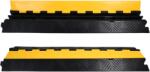 TRV Protectie din cauciuc pentru cabluri pentru trafic intens - 1 canal, modul interconectabil 100x25x4.5cm (TRV5825)