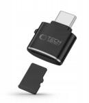Tech-Protect Card reader Adaptor Tech Protect UltraBoost Type C la Card Reader Micro SD TF Black - pcone