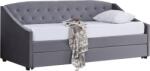 TEMPO KONDELA Kihúzható ágy, szürke, ALODA - kondela
