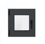 Bastion Fereastra PVC cu geam termopan, profil VEKA 76MD - 6 camere izolare, antracit, 560x560 mm, stanga, oscilobatant