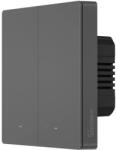 Sonoff Comutator de perete Wi-Fi inteligent SwitchMan cu 2 canale Sonoff negru (M5-2C-86) (6920075777109)