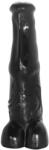 AnimHole Bear - dildo uriaș - 32cm (negru) (3760281713729) Dildo