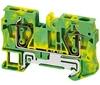 Schneider Electric NSYTRR62PE Rugós egyszintes földelőkapocs 1x1 csatlakozás 8, 2 mm 6 mm2 zöld-sárga Schneider (TRR62PE)