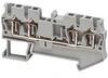 Schneider NSYTRR24 rugós egyszintes átkötőkapocs 2x2 csatlakozás 5, 2 mm 2, 5 mm2 24A-es Schneider (TRR24)