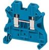 Schneider NSYTRV42BL Csavaros egyszintes átkötőkapocs 1x1 csatlakozás 6, 2 mm 4 mm2 32A-es kék Schneider (TRV42BL)
