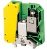 Schneider Electric NSYTRV502PE Csavaros egyszintes földelőkapocs 1x1 csatlakozás 20 mm 50 mm2 150A-es zöld-sárga Schneider (TRV502PE)
