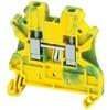 Schneider Electric NSYTRV42PE Csavaros egyszintes földelőkapocs 1x1 csatlakozás 6, 2 mm 4 mm2 zöld-sárga Schneider (TRV42PE)