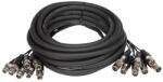 Soundsation CBLMLT8-10 - 10 méteres szerelt adapterkábel, multi-core 8 csatlakozóval