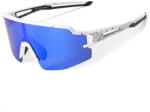 ROCKBROS Polarizált Kerékpáros Szemüveg UV-védelemmel és Korrekciós Betéttel - Kék Lencse - Fehér (14120008005)