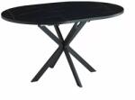 SIGNAL MEBLE Étkezőasztal GASTON | fekete márvány (GASTONCMAC100)