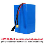 21700 48V 20Ah Lithium-ion elektromos kerékpár akkumulátor (48V-20Ah-Li-ion-VariCore)