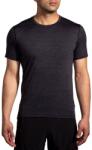 Brooks Férfi funkcionális rövid ujjú pólók Brooks LUXE SS TEE fekete 211498-009 - S