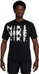 Nike Férfi funkcionális rövid ujjú pólók Nike DRI-FIT UV HYVERSE SS SWOOSH fekete HJ3074-010 - M