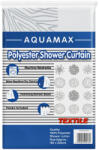AquaMax Zuhanyfüggöny - STAR - Impregnált textil - 180 x 200 cm (77-161238)