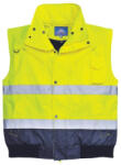 Portwest Hi-Vis 3 az 1-ben kontrasztos bomber dzseki (C465YNR6XL)