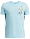 Under Armour Gyerek szabadidő rövid ujjú pólók Under Armour PEACE LOVE UA SS TEE K kék 1390009-494 - YS