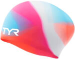 Tyr tie dye long hair silicone cap junior синьо/розов