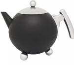 Bredemeijer Bella Ceainic cu pereți dubli, capacitate: 1, 20 litri, înălțime: 181 mm, negru
