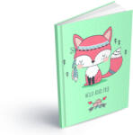 MFP Füzet A/5 Keményfedeles 100 Lapos Sima Róka (MFP7501559)