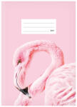 MFP Lux Füzet Iskolai A/5 60 Lapos Vonalas Flamingó (MFP7520398)