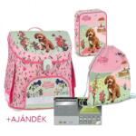 Ars Una Cute Animals Doggie kutyás Kompakt Easy Mágneszáras iskolatáska - Ars Una + AJÁNDÉK tankkönyborító c (54494589SZETT)