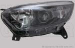 Renault Captur 2013-2016 - Fényszóró H1/H1 bal fekete h. (motorral) DEPO