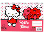 Hello Kitty Sweetheart A/4 spirál vázlatfüzet, 30 lapos