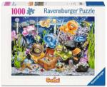 Ravensburger - Gelini - Zselémanók móka a víz alatt 1000 darabos kirakó (12001427)