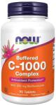 NOW C-1000 Vitamina C Buffered (Tamponata) cu Bioflavonoide 250mg, Now Foods, 90 tablete