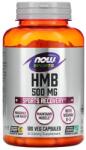 NOW HMB (Recuperare Musculara) 500 mg, NOW Foods, 120 capsule