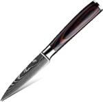 HARAHU Cuțit de bucătărie BL-38119 - Paring / Negru / Maro KP38119