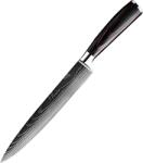 HARAHU Cuțit de bucătărie BL-38113 - Slicer / Negru / Maro KP38113