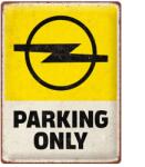 Nostalgic Art Opel "Parking Only" dombornyomott fémplakát 30 x 40 cm "23316 (23316)