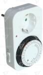 TRACON Programator electromecanic cu priză, săptămânal 230V, 16A, IP20 (TKO-DH)