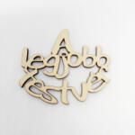 Papelito +Fa felirat " A legjobb testvér" 10cm 32625 - feliratként és tábladíszként (32625)