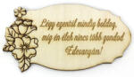  Anyáknapi tábla "Légy ezentúl. . . " 5, 5*10cm 5960